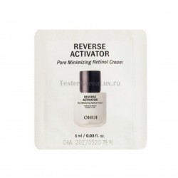 Крем с ретинолом и пептидами O HUI Reverse Activator Pore Minimizing Retinol Cream 1мл*10шт