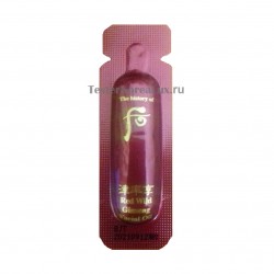 Масло с экстрактом красного женьшеня The history of Whoo Jinyul Red Wild Ginseng Facial Oil 1ml*10шт